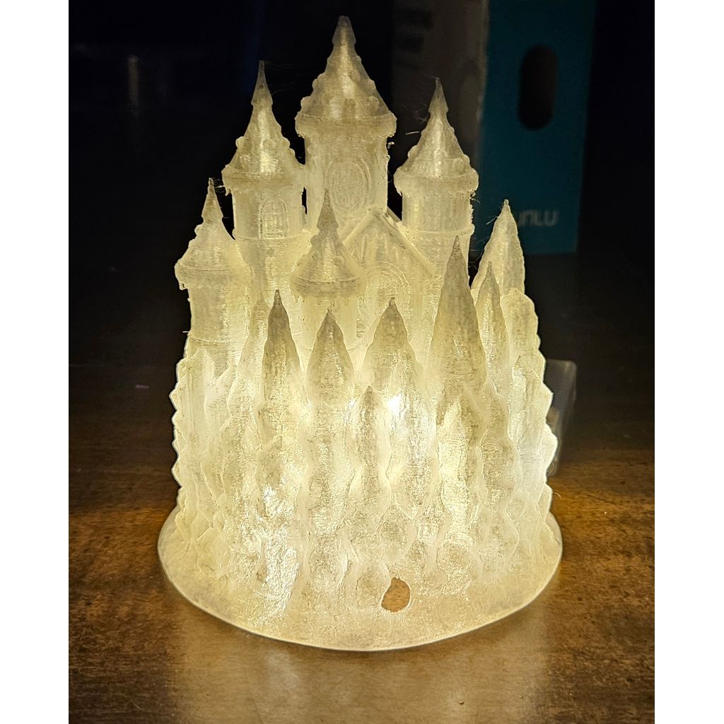 Модель Пряничного Замка с Водопадом