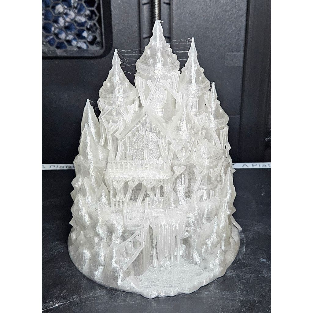 Модель Пряничного Замка с Водопадом