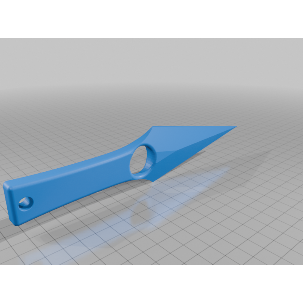 Простой нож для метания с ножнами