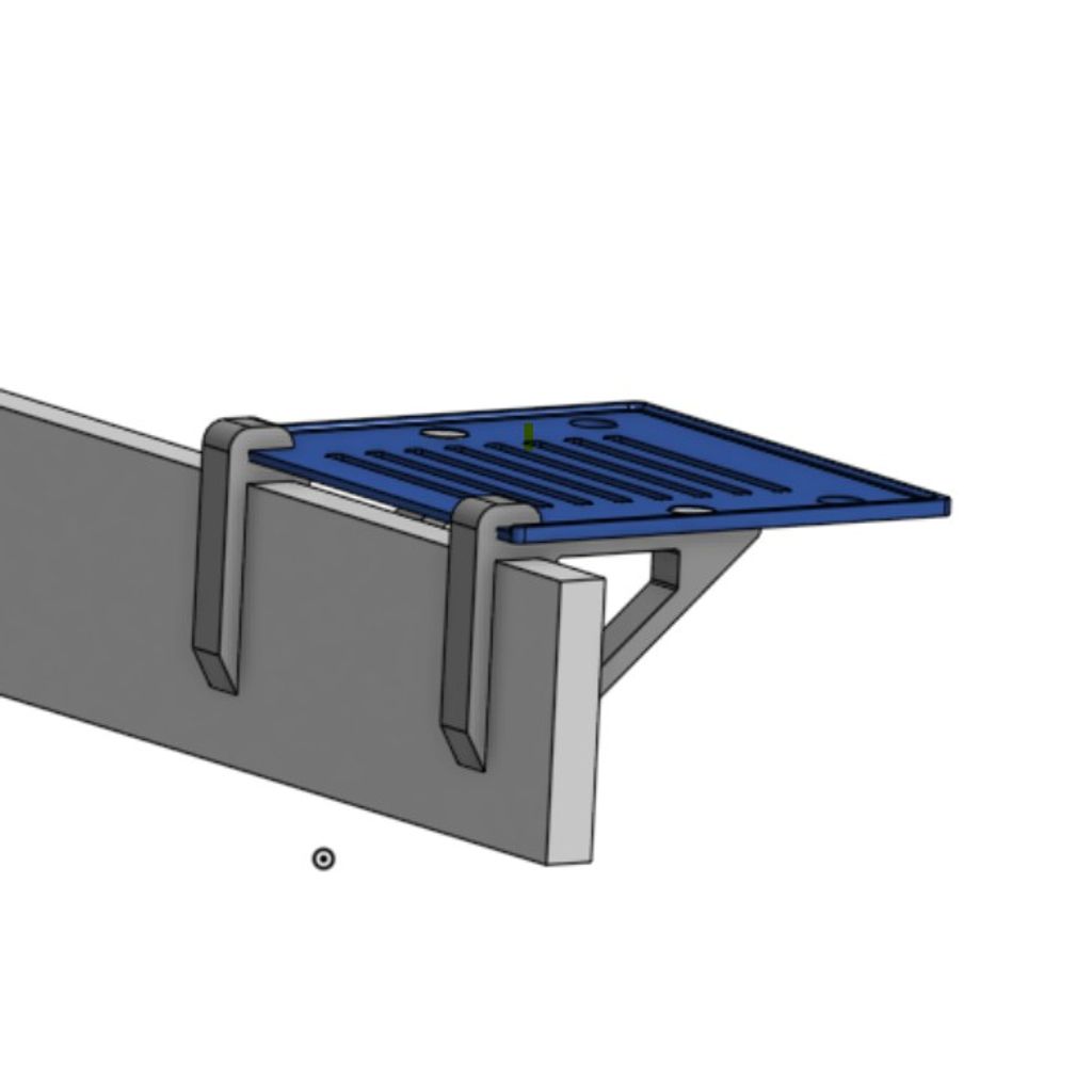 Полка для кровати