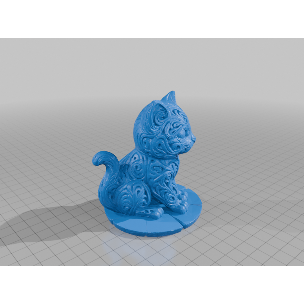 Ориентированный 3D-модель рыбы