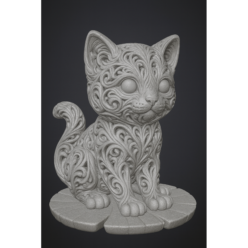 Ориентированный 3D-модель рыбы