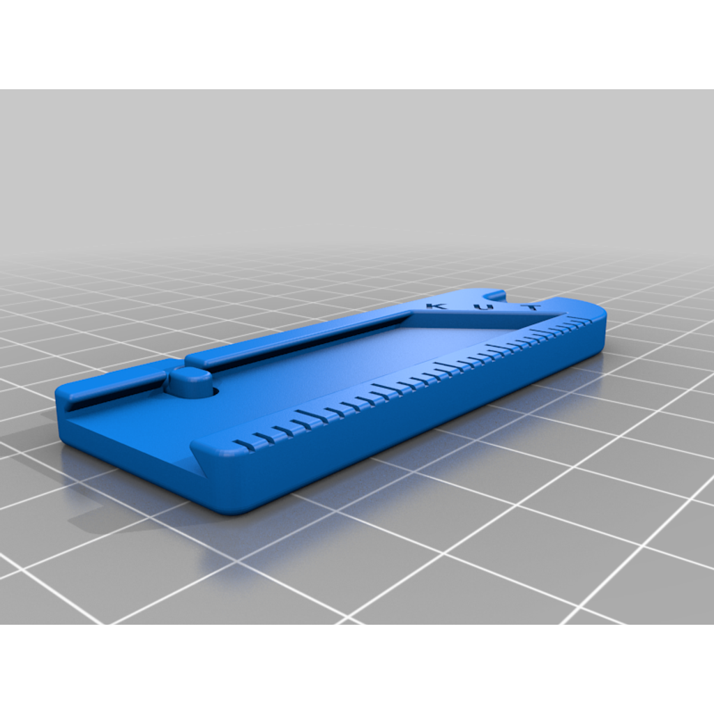 Держатель для лезвий с линейкой