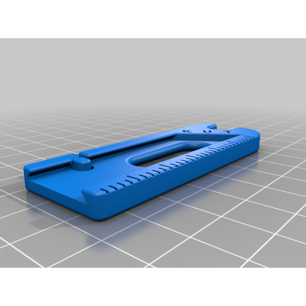 Держатель для лезвий с линейкой