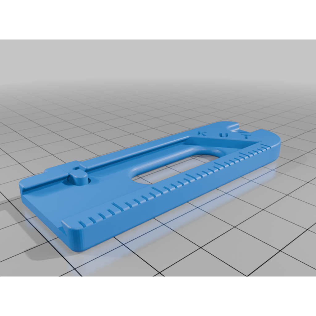 Держатель для лезвий с линейкой