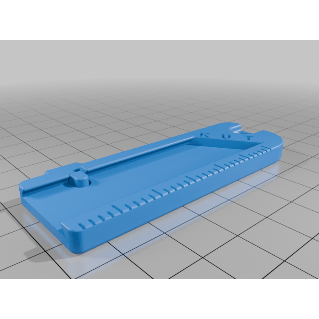 Держатель для лезвий с линейкой