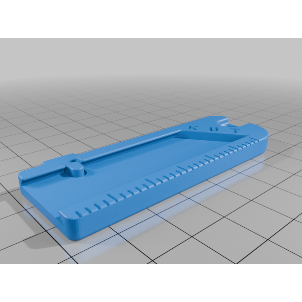 Держатель для лезвий с линейкой