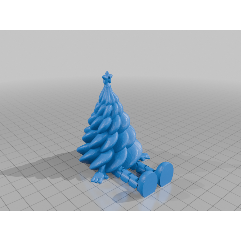 3D Модель Рождественской Елки