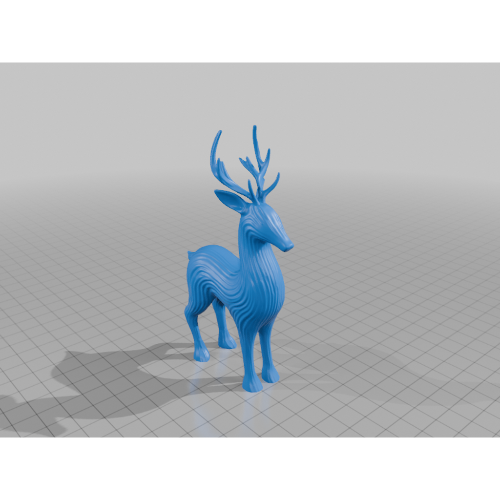 Минимальная модель снежного оленя
