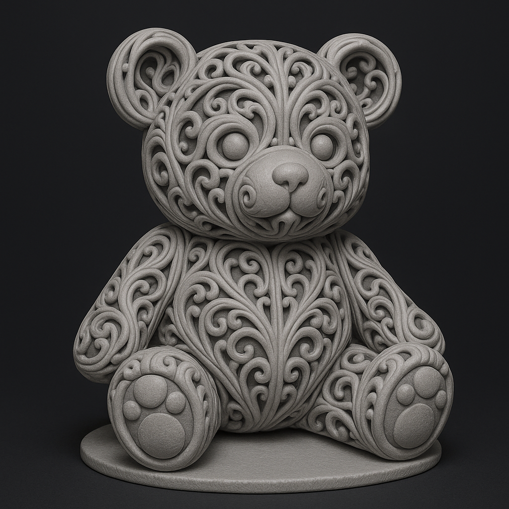 Обряный медвежонок