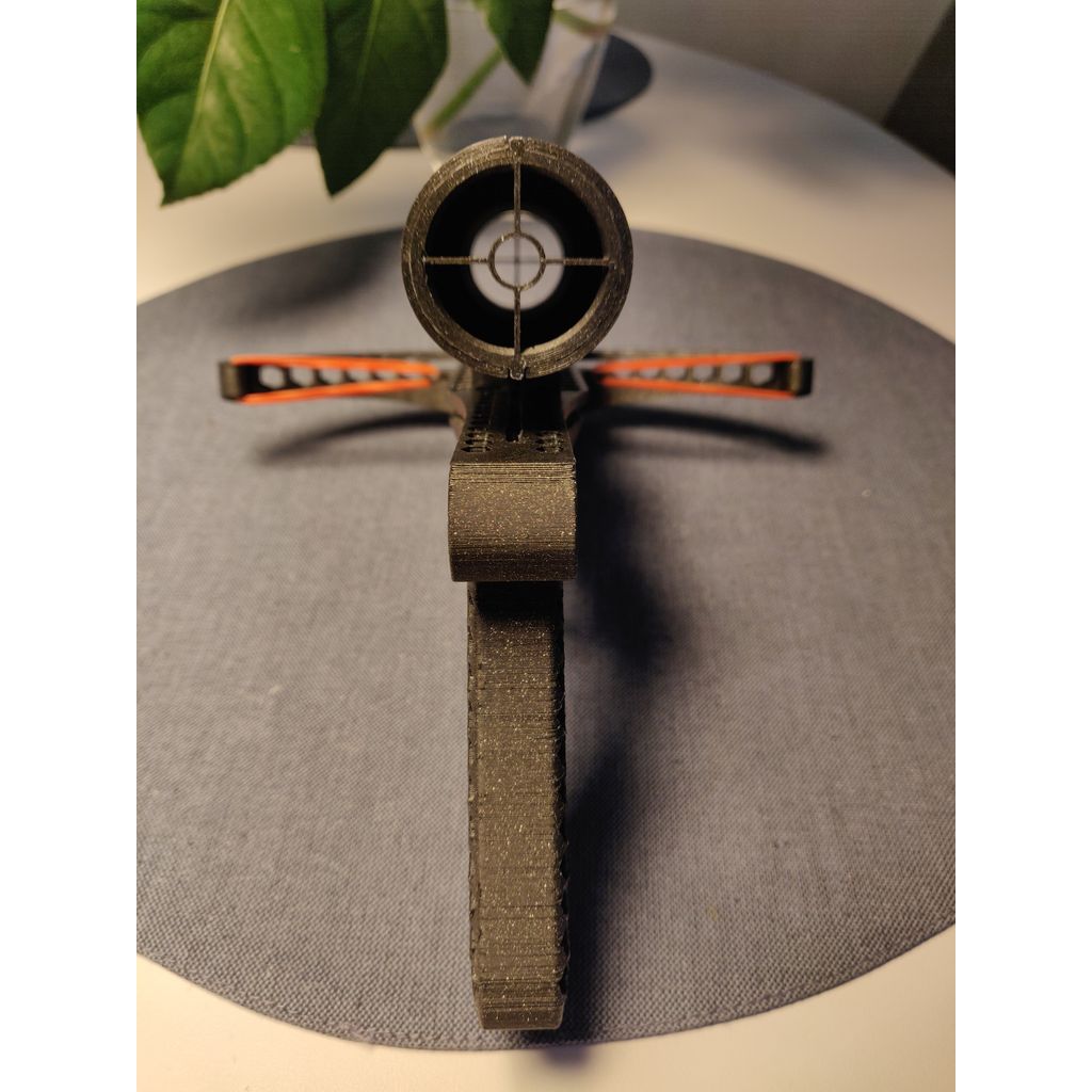 Наружный арбалет с насадным прицелом