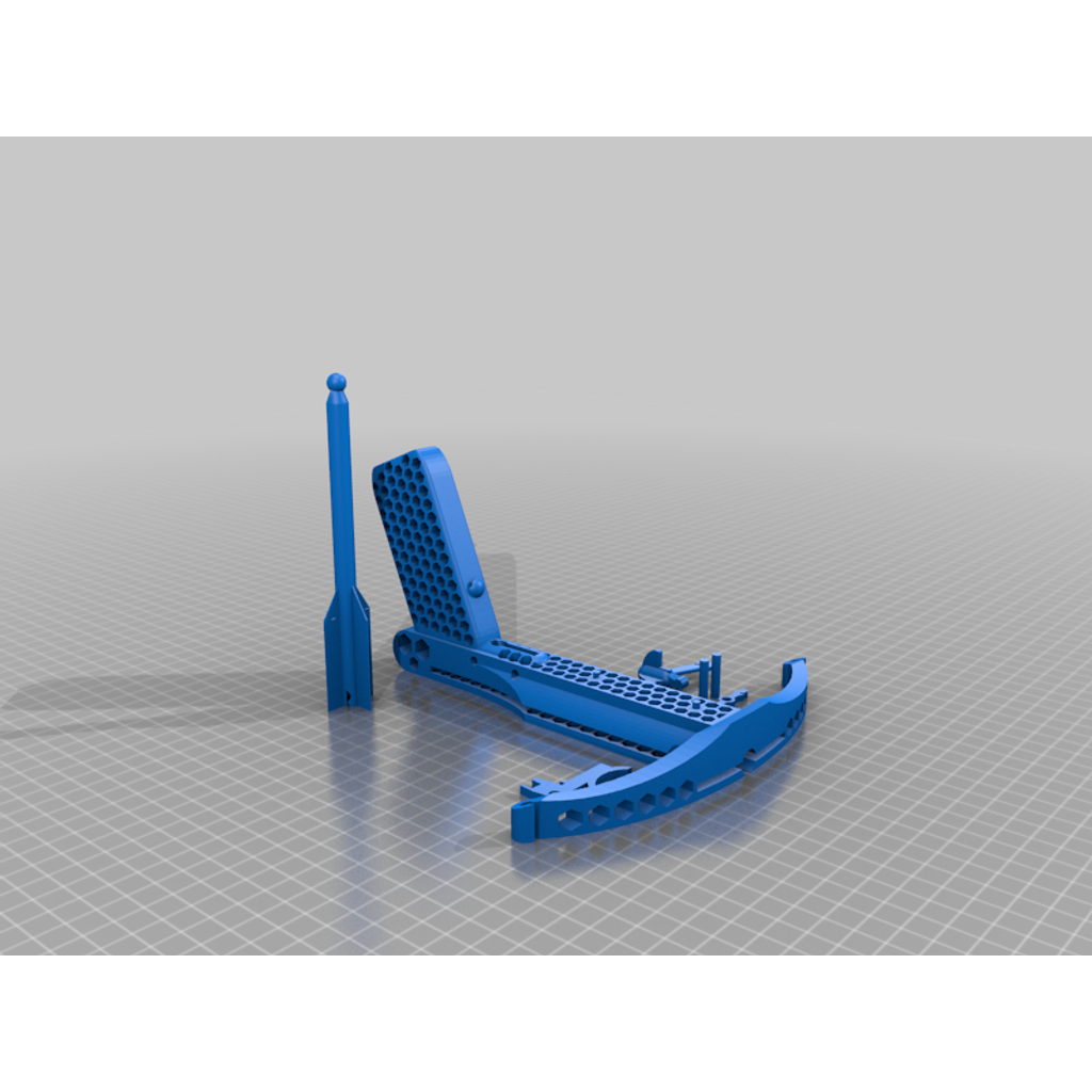 Наружный арбалет с насадным прицелом