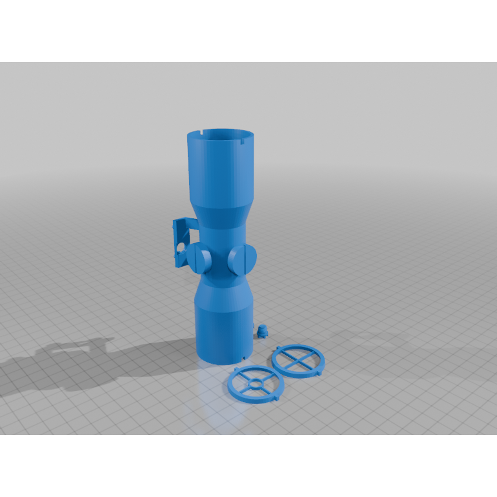 Наружный арбалет с насадным прицелом