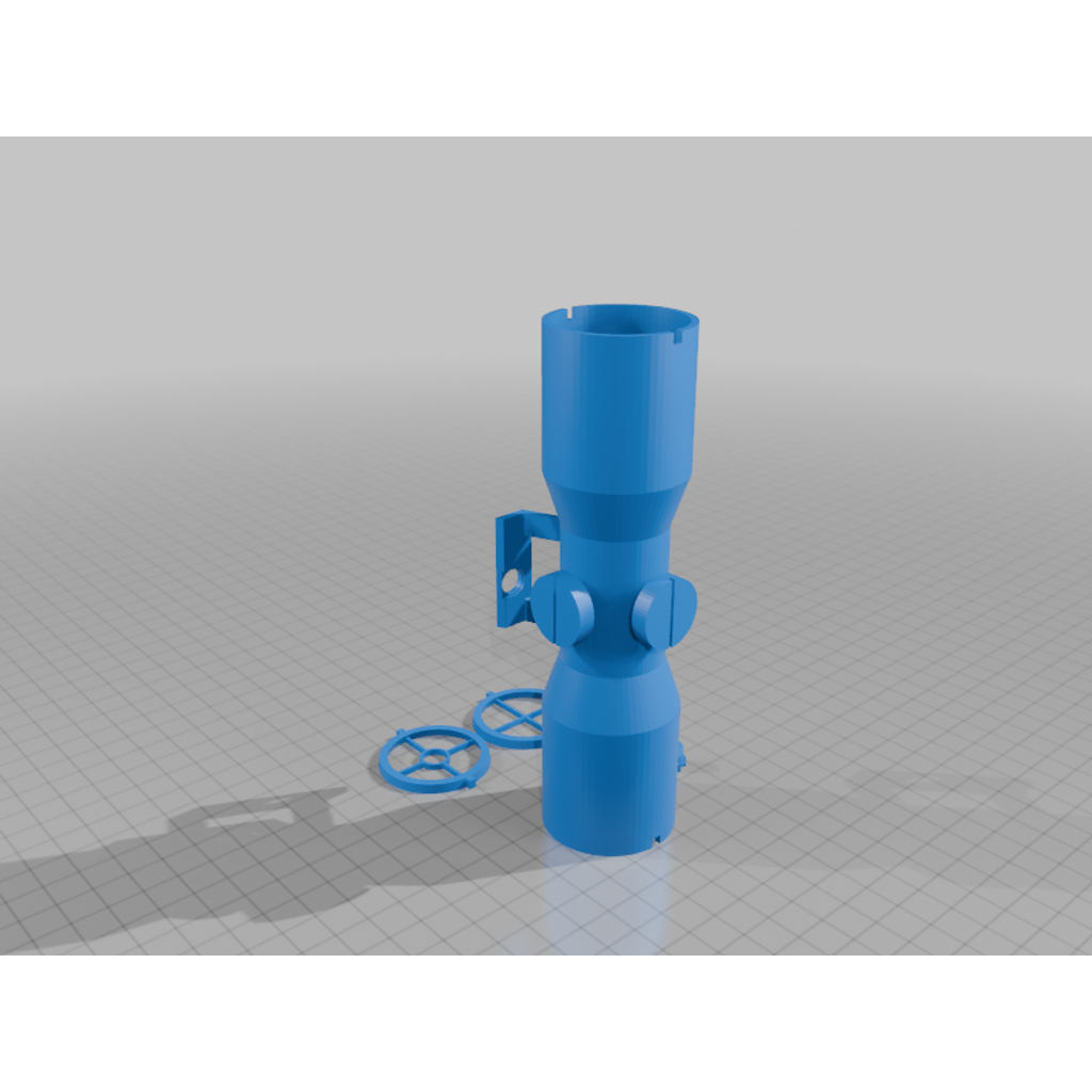 Наружный арбалет с насадным прицелом