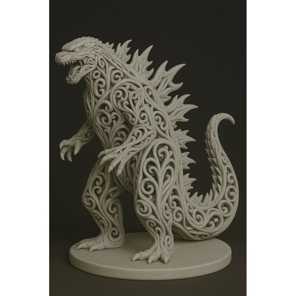 Оригами Годзиллы