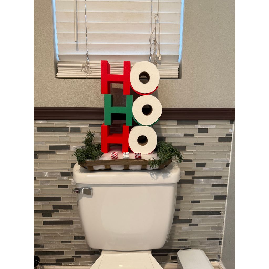 Держатель туалетной бумаги в виде рождественской елки