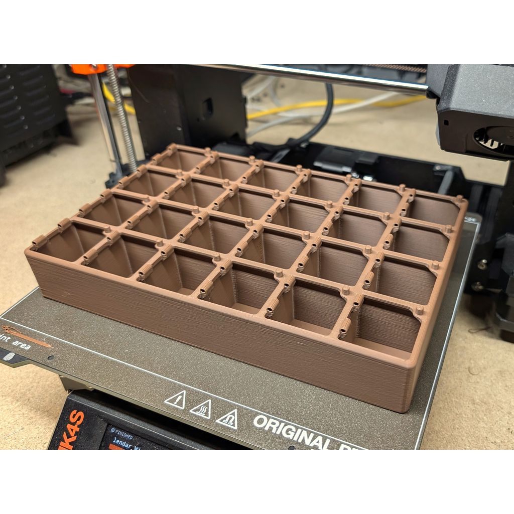 3D Печатаемый рождественский адвент-календарь