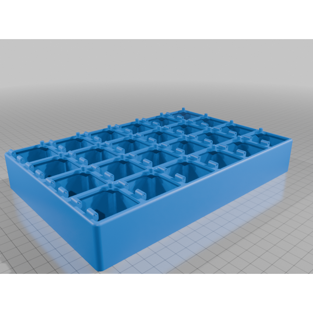 3D Печатаемый рождественский адвент-календарь