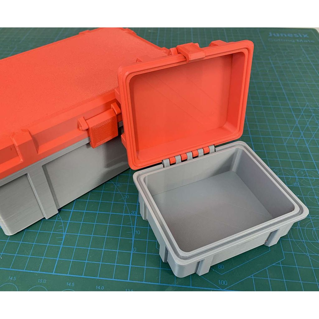 Робастный настраиваемый ящик с подвижными петлями