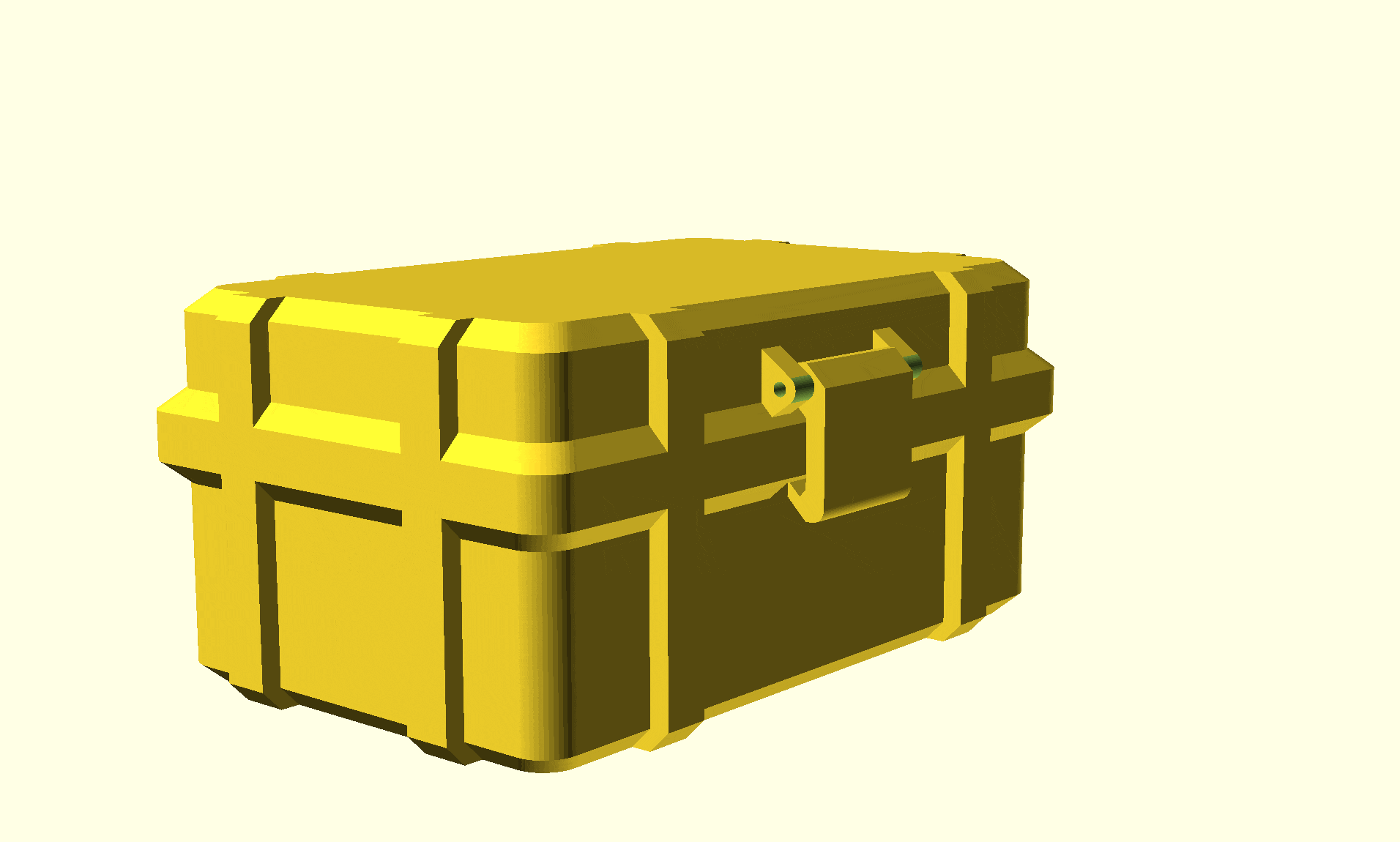 Робастный настраиваемый ящик с подвижными петлями