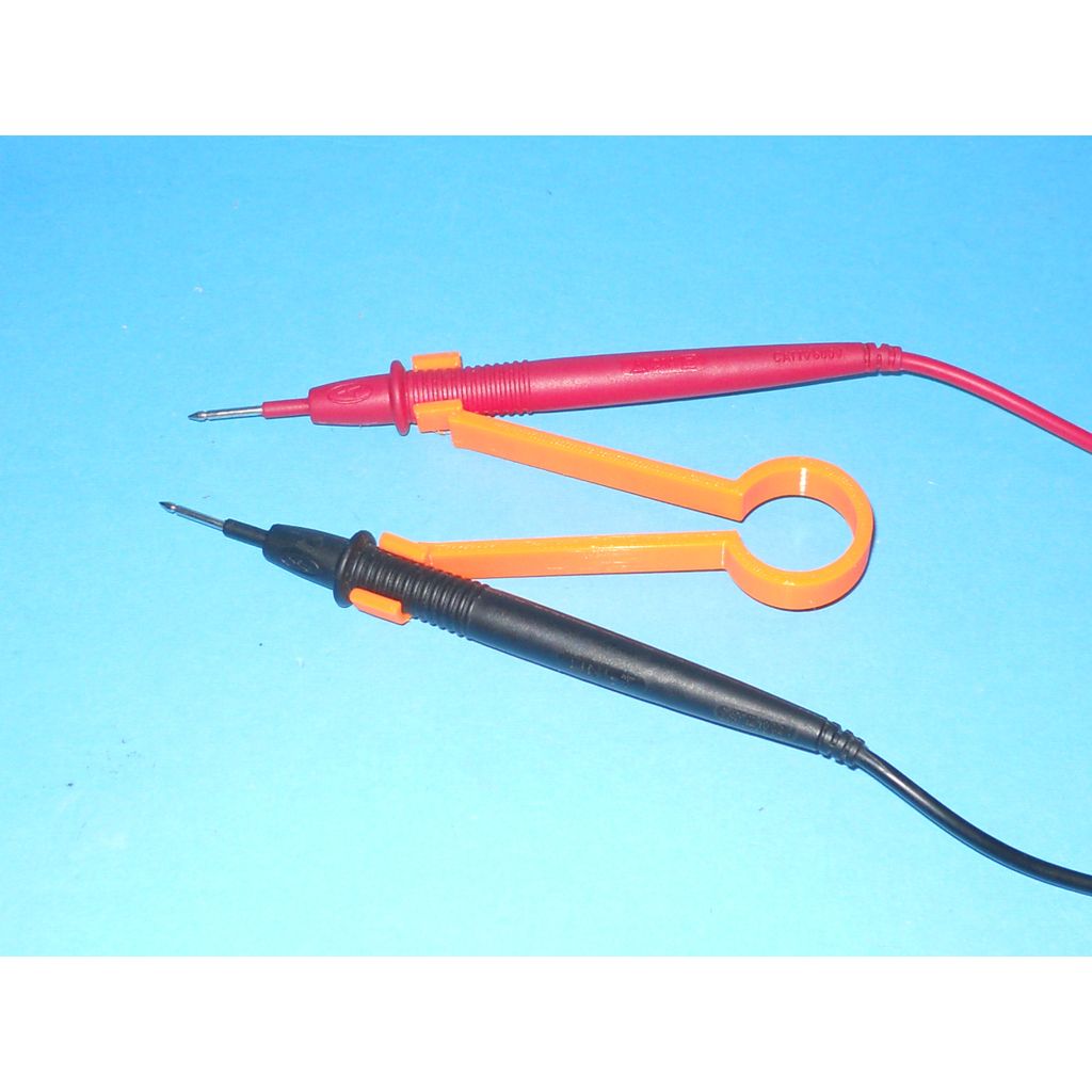 Параметрическая щипцовидная насадка для мультиметра