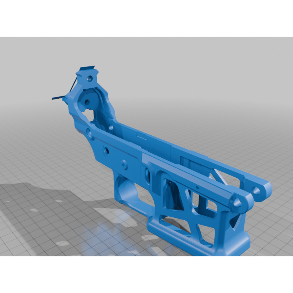 Скелетизированные модели оружия