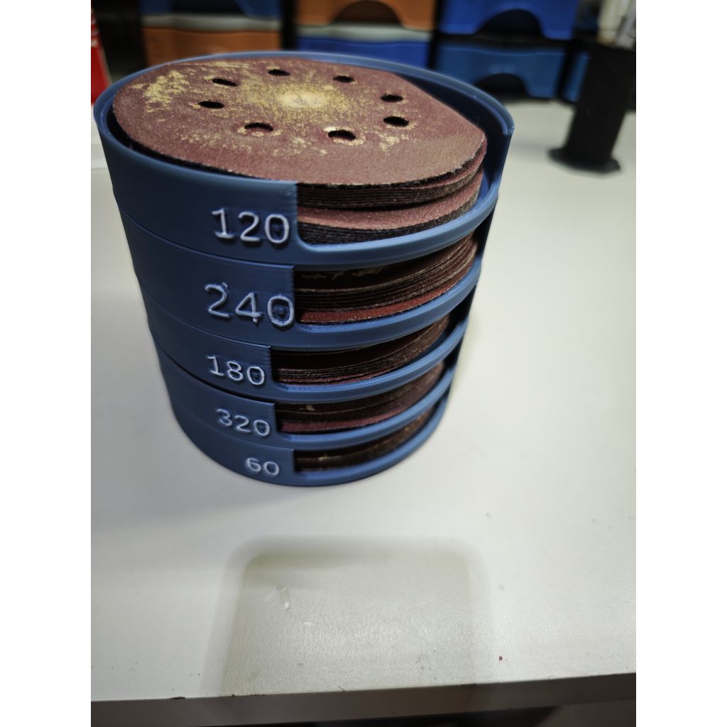 Кастомизируемый контейнер для шлифовальной бумаги