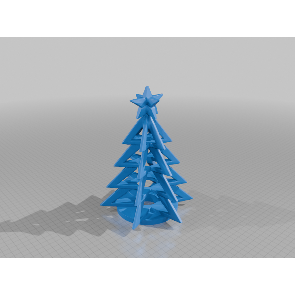 Тихое Сияние – Геометрическая Рождественская Елка