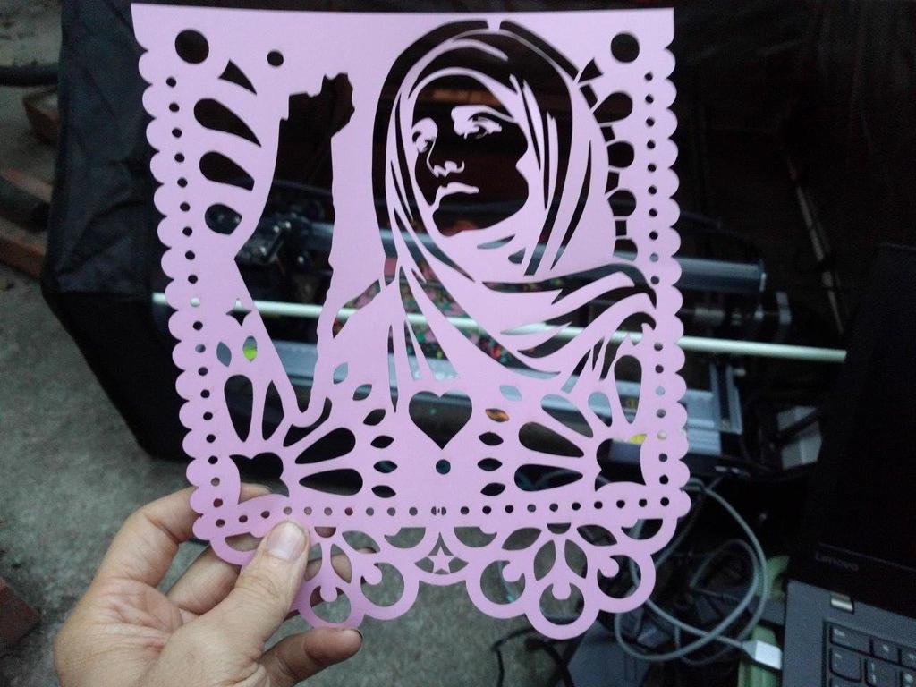 Papel Picados для Дня Мертвых