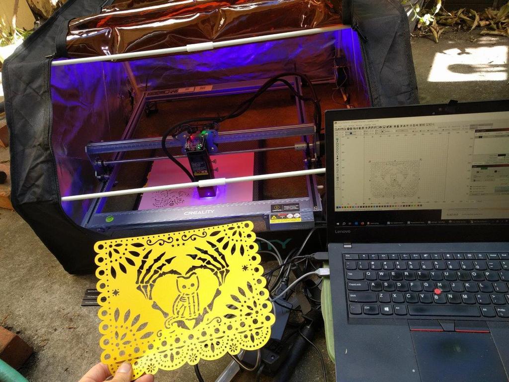 Papel Picados для Дня Мертвых