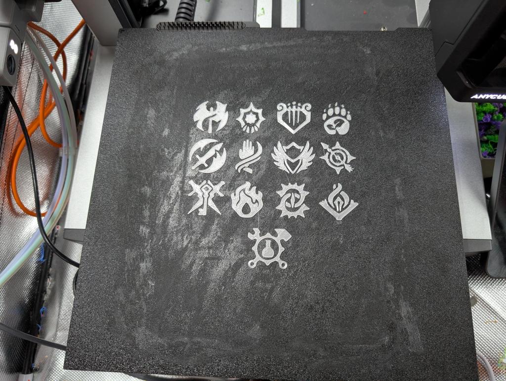 Логотипы и щиты классов DnD 2024