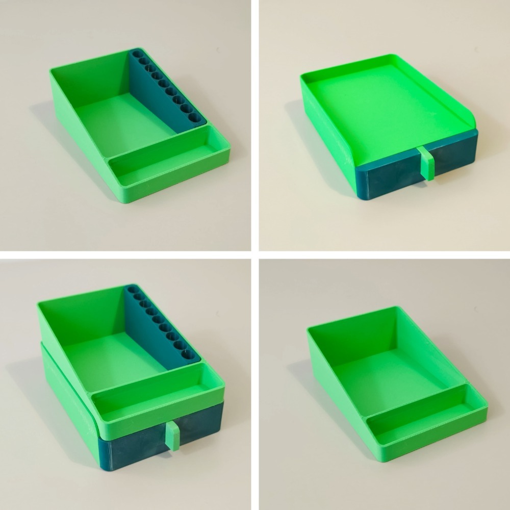 Органайзер с ящиком и подносами