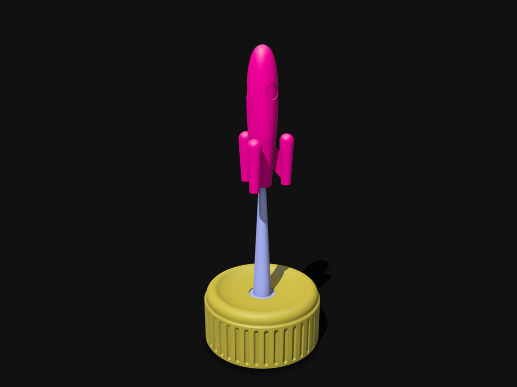 Электрическая ракета для чайных свечей