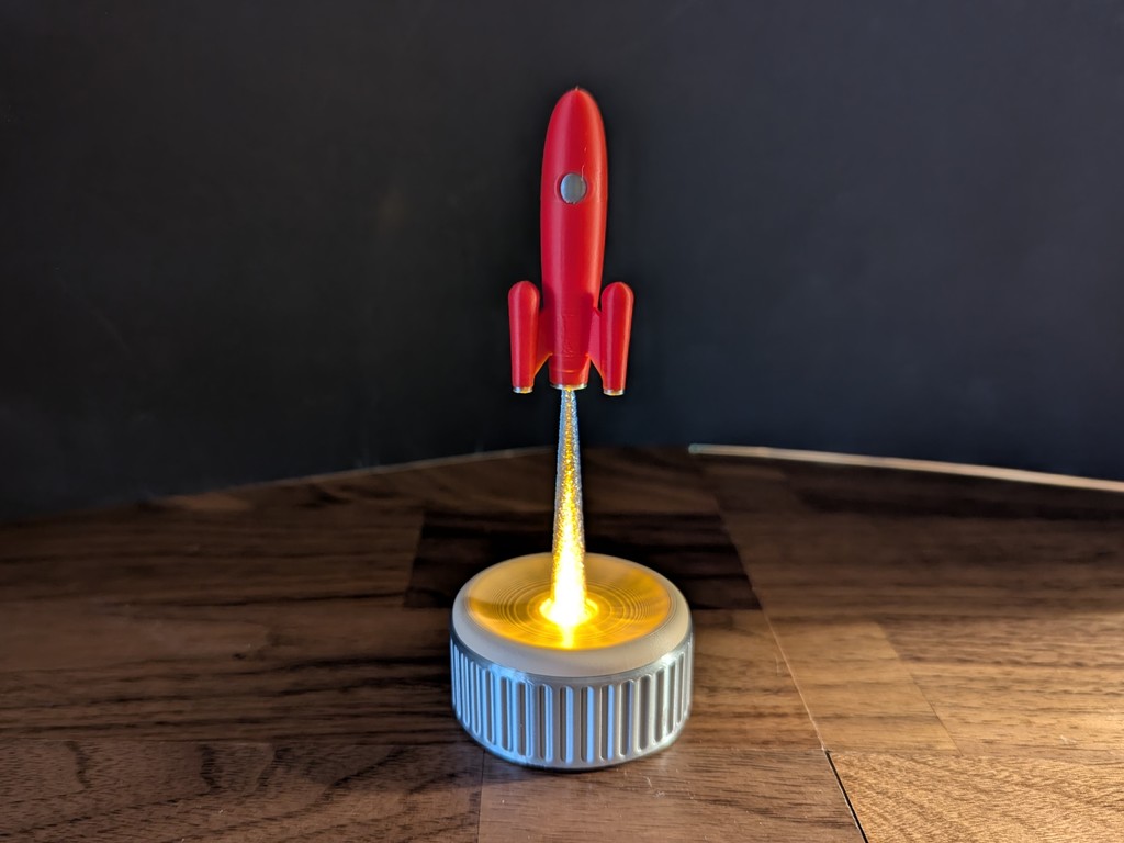 Электрическая ракета для чайных свечей