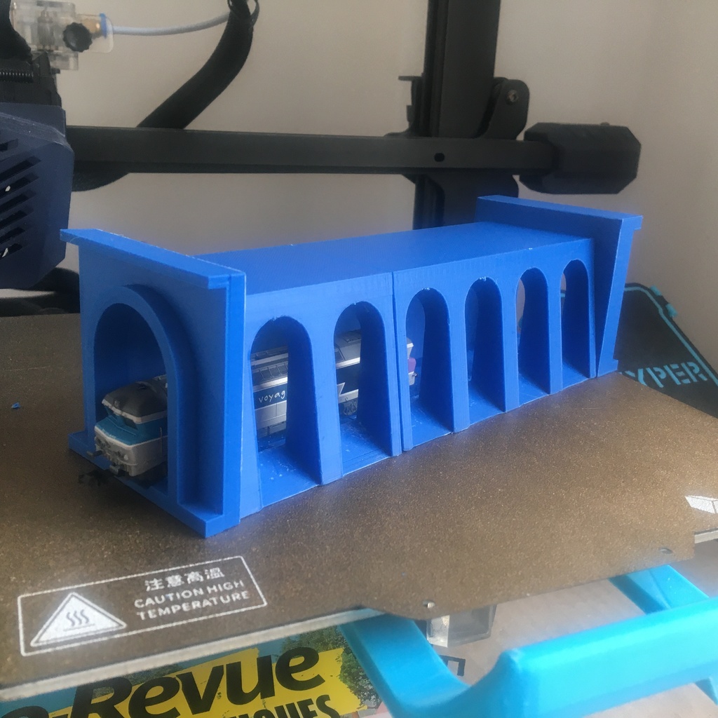 Галерея защиты железнодорожных путей V2 (1 путь)