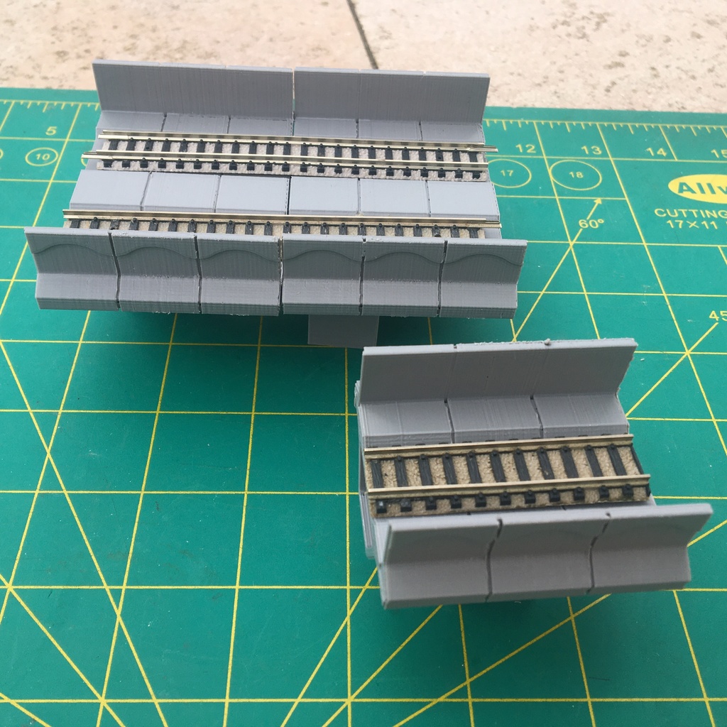 Модель моста SNCF TGV Atlantique в масштабе N - HO