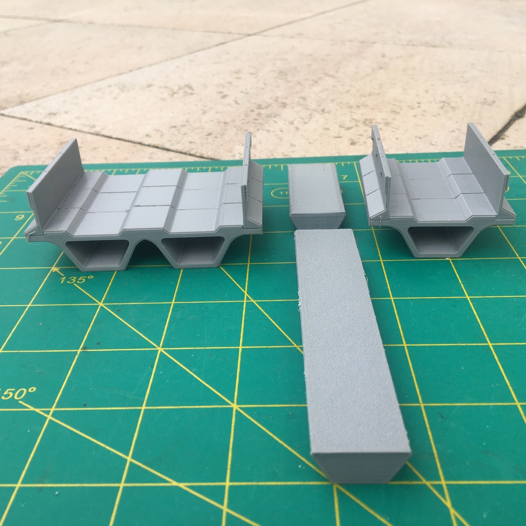 Модель моста SNCF TGV Atlantique в масштабе N - HO