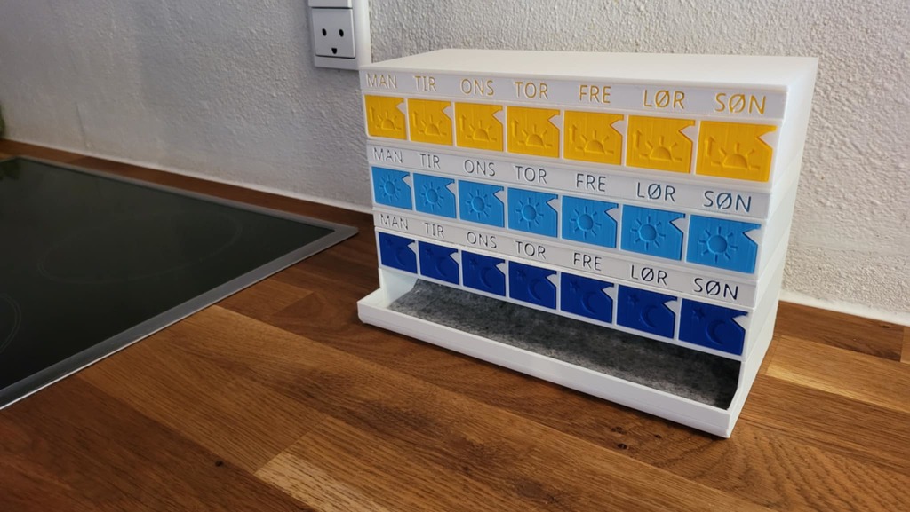 Улучшенный контейнер для таблеток (дозатор)