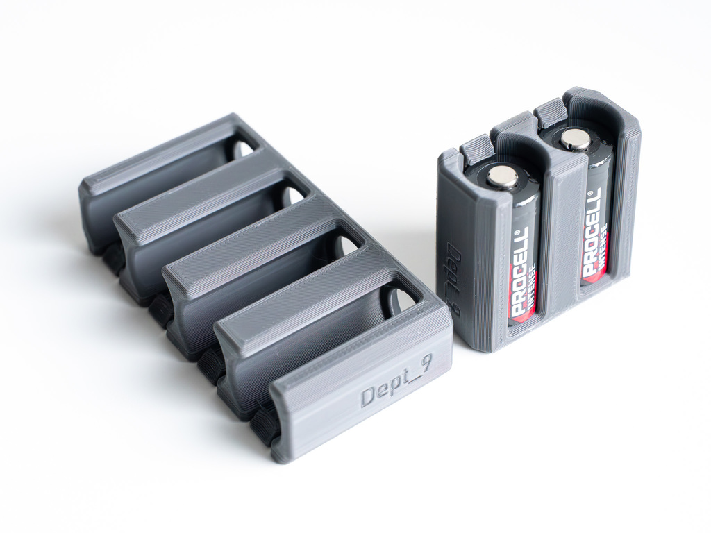 Компактный аккумуляторный блок на 4xCR123