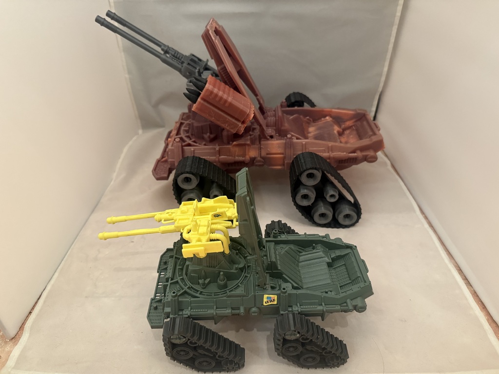 Модель GI Joe Sonic Boom / Paralyzer в масштабе 1/18