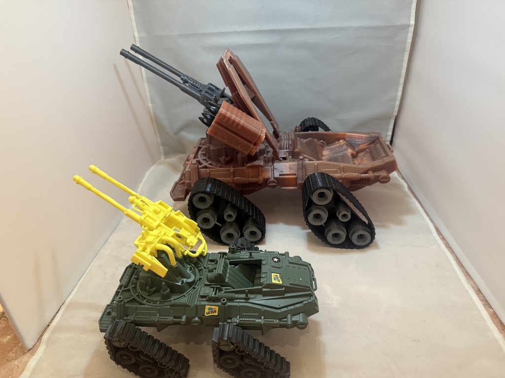 Модель GI Joe Sonic Boom / Paralyzer в масштабе 1/18