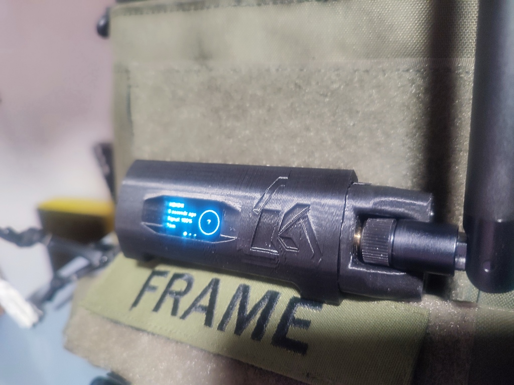 Личный узел Meshtastic 18650