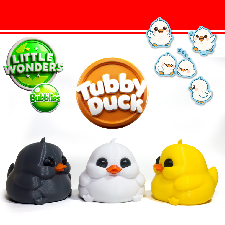 Модель игрушки: Tubby Duck (без поддержки)