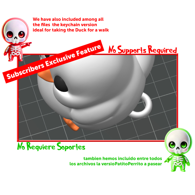 Модель игрушки: Tubby Duck (без поддержки)