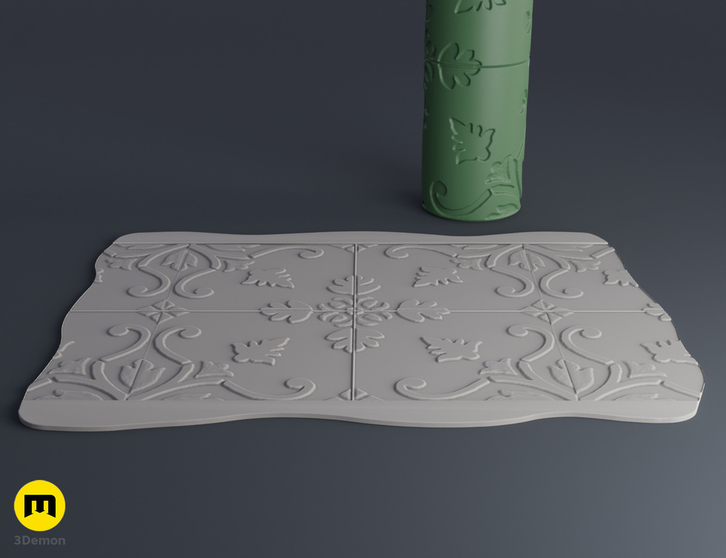 Текстурные ролики - Керамическая плитка #9