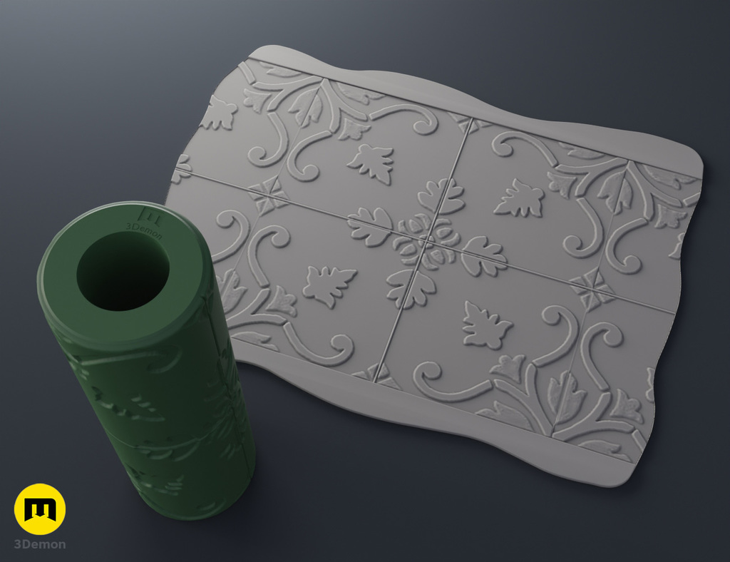 Текстурные ролики - Керамическая плитка #9