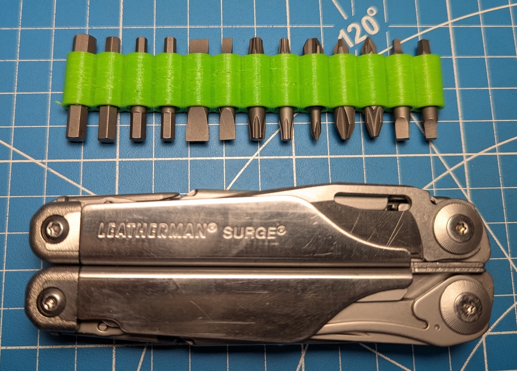 Держатель бит на 13 отверстий для бит 1/4 дюйма