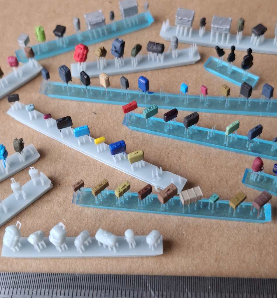 Багаж для путешественников, масштаб 1:160