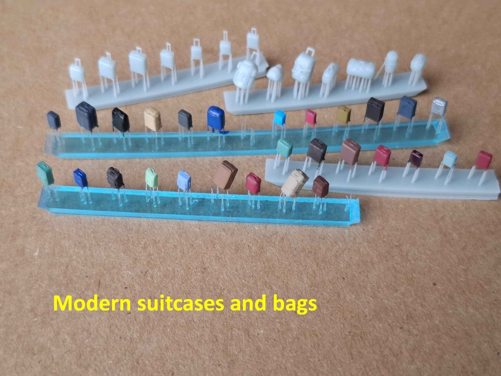 Багаж для путешественников, масштаб 1:160