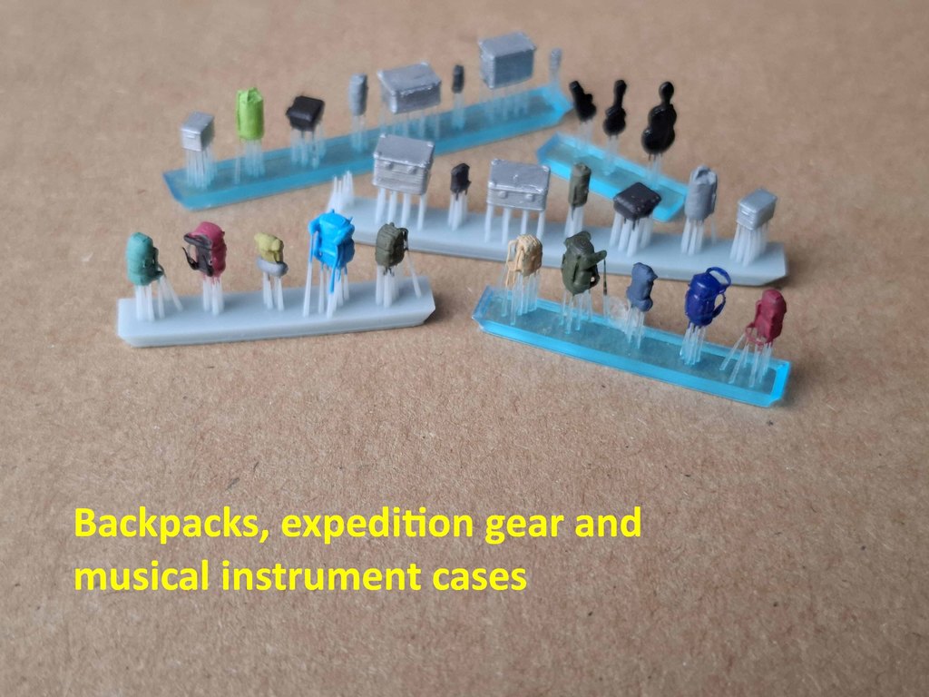 Багаж для путешественников, масштаб 1:160